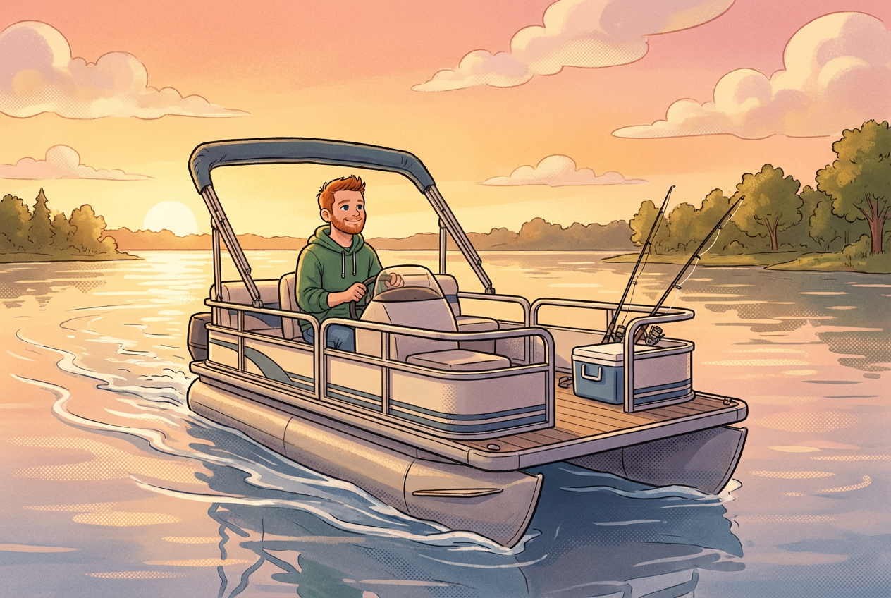 Boating illustration
